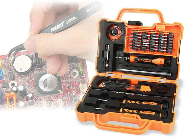 45 in 1 JM-8139 Screwdriver Set Repair Kit Opening Tools For Cellphone Computer - Tiger Parts