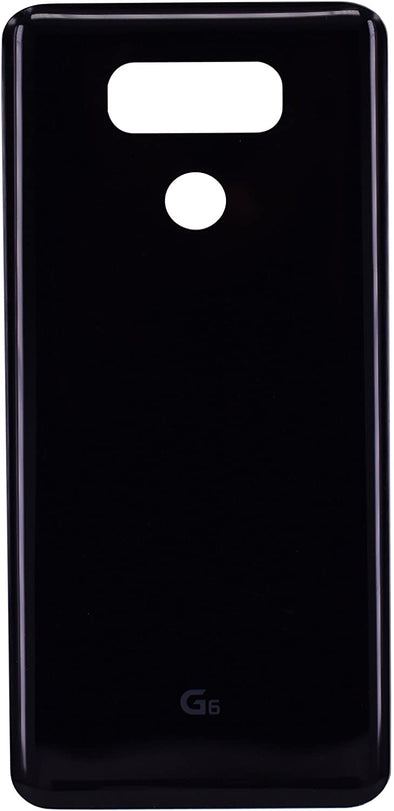 BACK DOOR COMPATIBLE FOR LG G6 (BLACK) - Tiger Parts