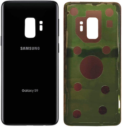 BACK DOOR COMPATIBLE FOR SAMSUNG GALAXY S9 (BLACK) - Tiger Parts