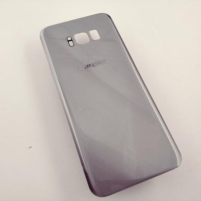 BACK DOOR COMPATIBLE FOR SAMSUNG S8 (SILVER) - Tiger Parts