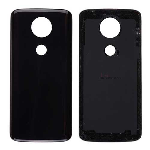 BACK DOOR FOR MOTOROLA MOTO G6 XT1925 (BLACK) - Tiger Parts